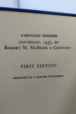 Fabulous Hoosier: A Story of American Achievement image number 2