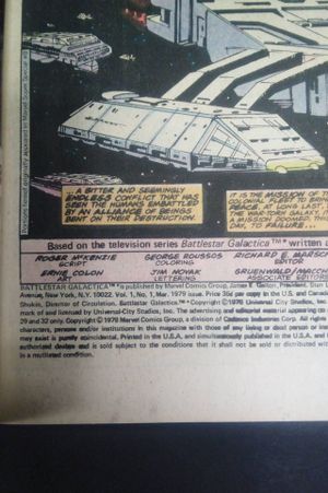 Battlestar Galactica #1 image number 2