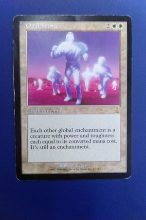 Opalescence (Urza's Destiny) Magic The Gathering  image number 0