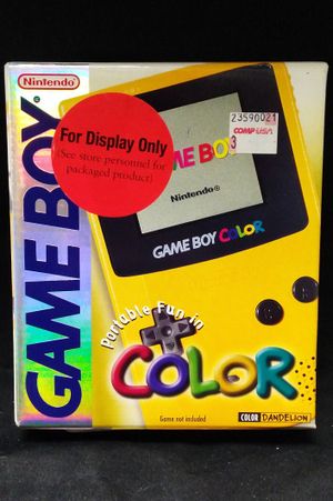 Gameboy Color - Dandelion Yellow image number 0