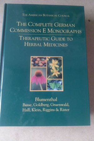 The Complete German Commission E Monographs image number 0
