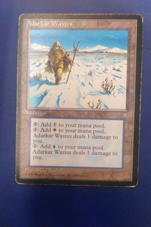 Adarkar Wastes Magic The Gathering  image number 0