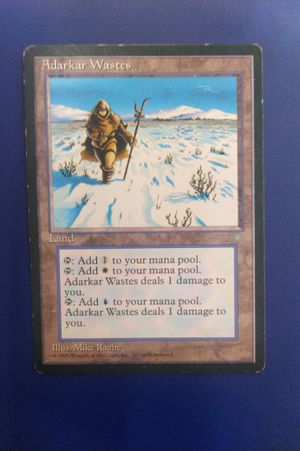 Adarkar Wastes Magic The Gathering  image number 0