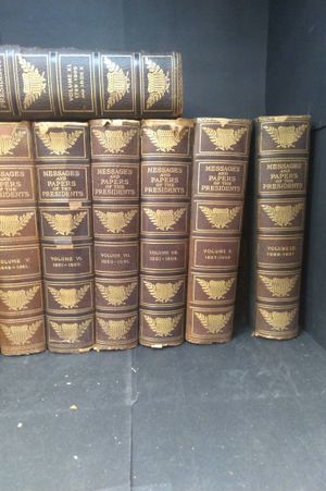 A Compilation of the Messages and Papers of the Presidents, Volumes I-XI, including Index image number 1
