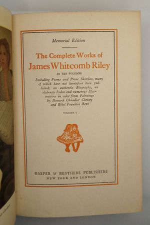 The Complete Works of James Whitcomb Riley image number 1