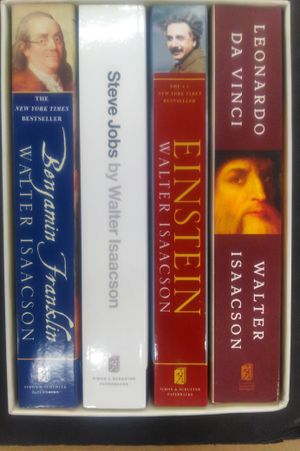 Walter Isaacson: The Genius Biographies: Benjamin Franklin, Einstein, Steve Jobs, and Leonardo da Vinci image number 1