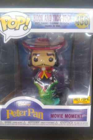 Funko POP Disney Peter Pan Hook and Tic Tock Movie Moment Hot