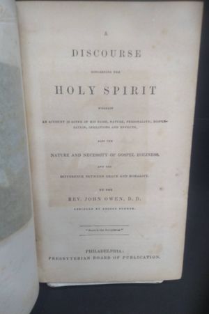 A Discourse Concerning the Holy Spirit image number 1
