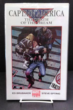 The Death of the Dream Captain America 2nd Printing Variant image number 0