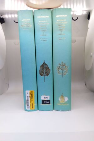 Manual of Cultivated Broad-Leaved Trees and Shrubs image number 0