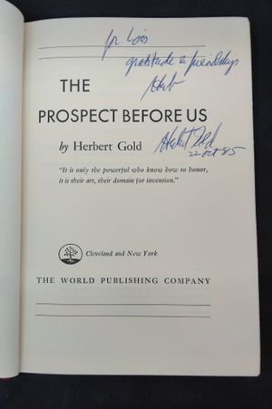The Prospect Before Us  image number 1