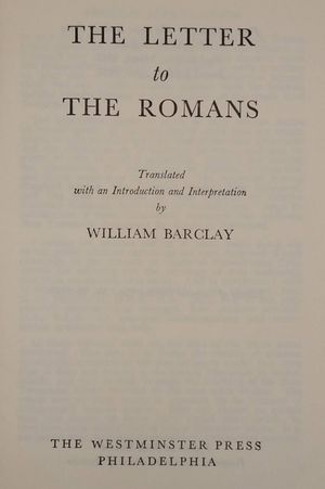 The Letter to the Romans image number 1