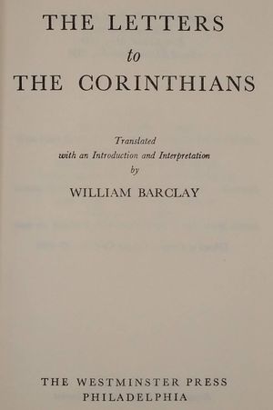 The Letters to the Corinthians image number 1