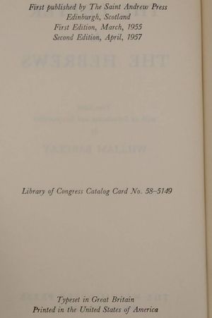 The Letter to the Hebrews image number 2