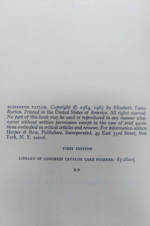 Elizabeth Taylor: An Informal Memoir image number 2