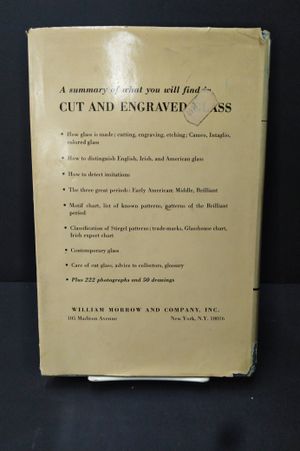 Cut and Engraved Glass, 1771-1905: The Collectors' Guide to American Wares image number 1