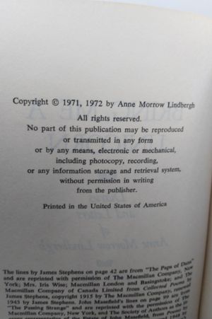 Bring Me A Unicorn; Diaries and Letters of Anne Morrow Lindbergh 1922-1928 image number 1