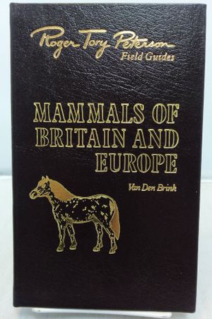 Mammals of Britain and Europe (Roger Tory Peterson Field Guides) image number 0