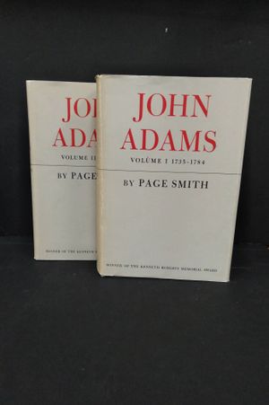 John Adams Volume I 1735-1784 and Volume II 1784-1826 image number 0