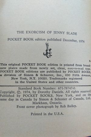 The Exorcism of Jenny Slade image number 1