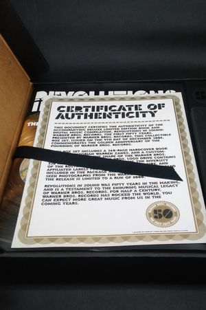 Revolutions in Sound: Warner Bros Records, The First Fifty Years (Limited Deluxe Edition)  image number 1