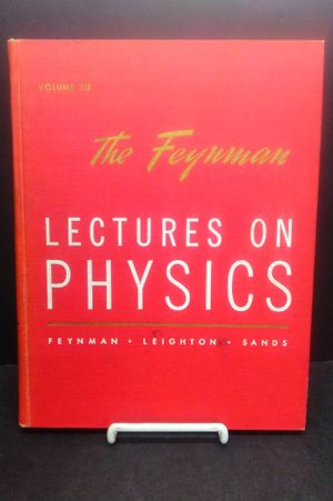 The Feynman Lectures on Physics Volume 3 image number 0