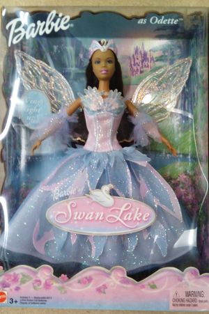 Swan Lake Barbie as Odette Doll AA w Light Up Wings (2003) image number 0