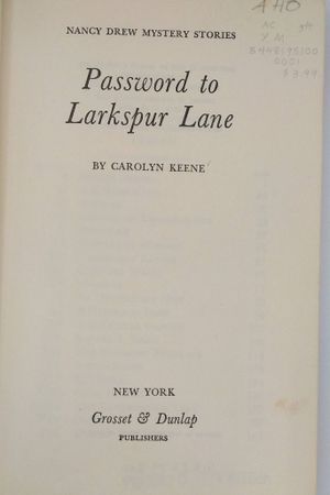 Password to Larkspur Lane image number 2