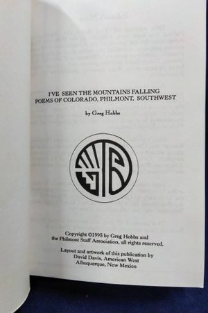 I've Seen The Mountains Falling: Poems of Colorado, Philmont, Southwest image number 1