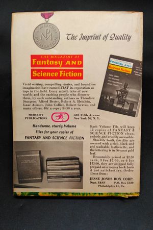 The Magazine of Fantasy and Science Fiction (November 1960) image number 1