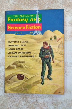 The Magazine of Fantasy and Science Fiction (June 19601 image number 0