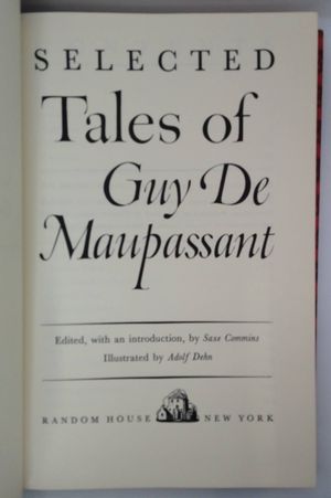 Selected tales of Guy De Maupassant  image number 1