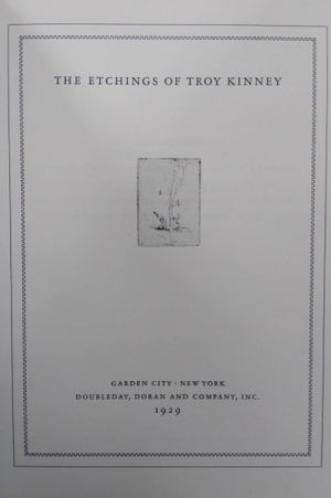 The Etchings of Troy Kinney image number 0