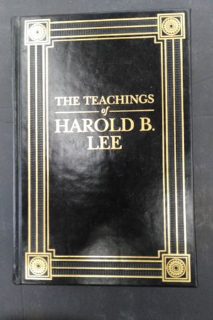 The Teachings of Harold B. Lee image number 0