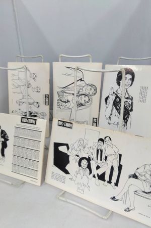 Volk Clip Book of Line Art- Lot of 5 image number 2