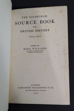 Edinburgh Source Book: British History 1603-1701 image number 1