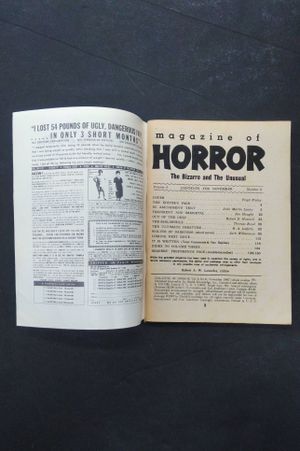 Magazine of Horror Novemeber No. 18 image number 1