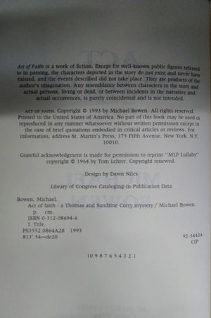 Act of Faith image number 1