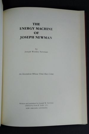 The Energy Machine of Joseph Newman image number 1