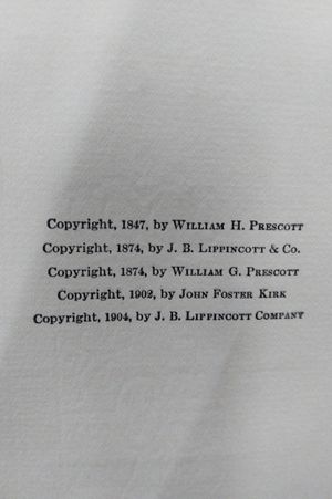 History of the Conquest of Peru Volume I image number 2