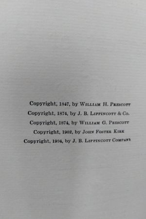 History  of the Conquest of Peru Volume II image number 2