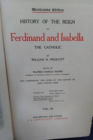 History of the Reign of Ferdinand and Isabella Vol. III image number 1