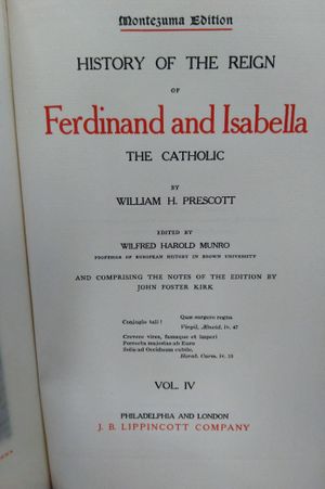 History of the Reign of Ferdinand and Isabella Vol. IV image number 1