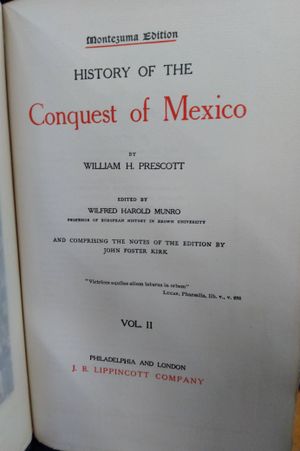 History of the Conquest of Mexico Vol. II image number 1