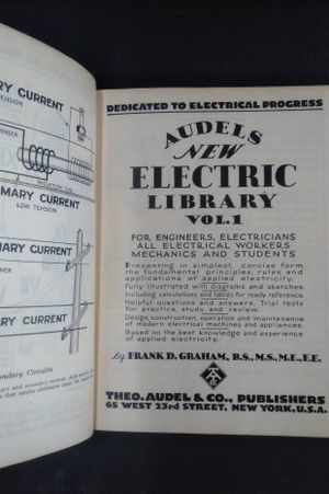 Audels New Electrical Library: For Engineers, Electricians, All Electrical Workers, Mechanics and Students image number 2