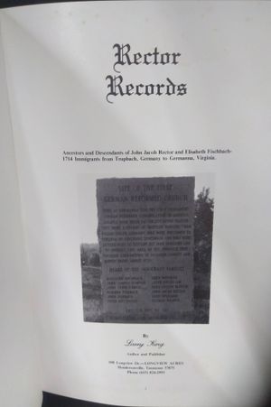 Rector Records image number 1