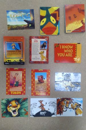 The Lion King Series II Base Set Trading Cards image number 0