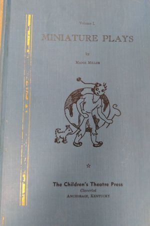 Miniature Plays Volume I. image number 0