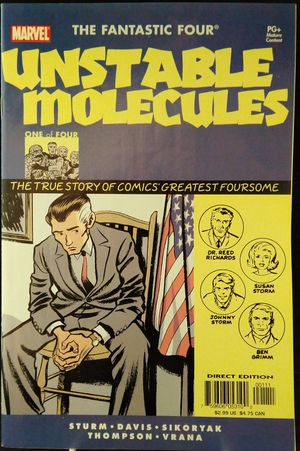 The Fantastic Four: Unstable Molecules (2003) Complete Miniseries image number 0