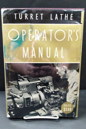 Turret Lathe Operator's Manual image number 0